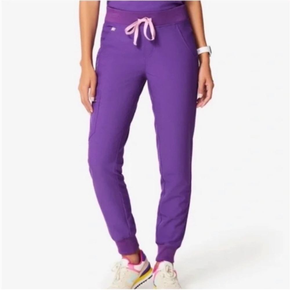 Figs Zamora joggers limited edition violet space dye S purple scrubs workwear